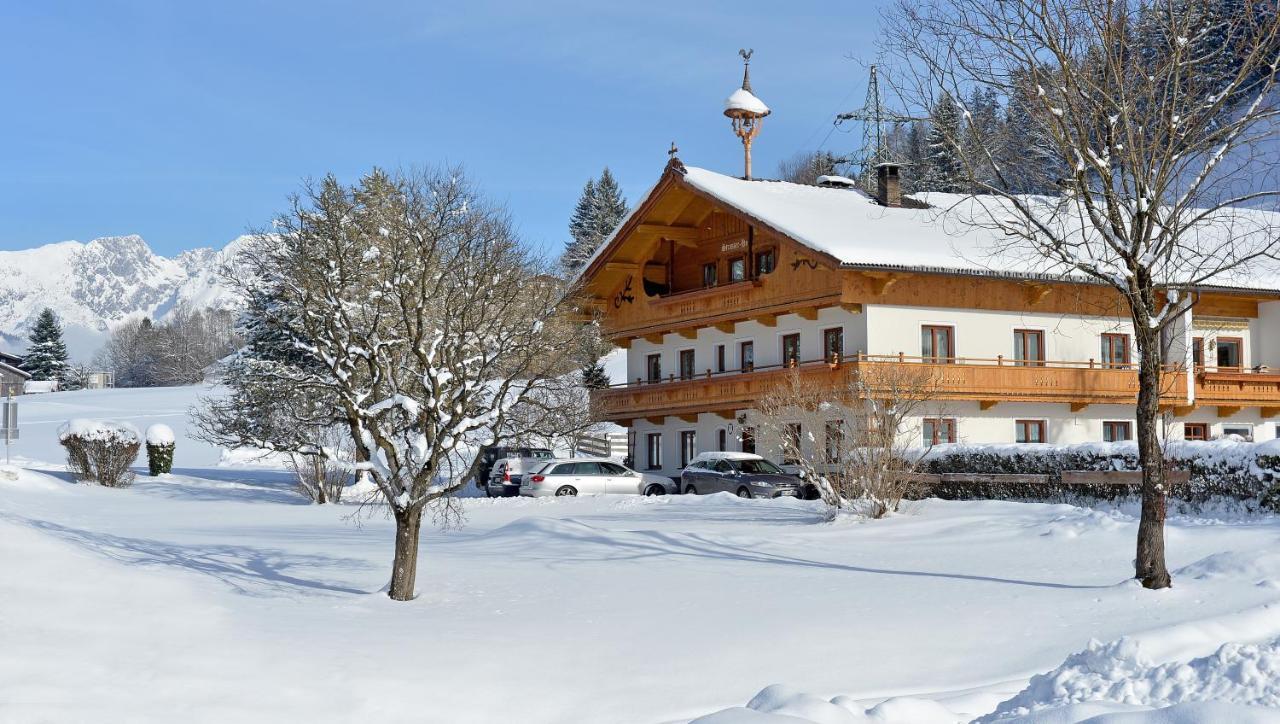 Bauernhof Strasserhof Söll Exterior foto